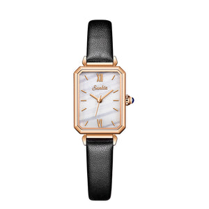 Lige Square Ladies Quartz Watch Beautiful Waterproof Watch