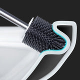 Silicone TPR Toilet Brush Wall-mounted Cleaning Brush For Bathroom Household Cleaning Product Bathroom Accessories