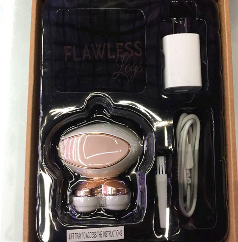 FLAWLESS LEGS TV Hot Selling Rechargeable Epilator for Man and Woman use Body Hair removal device