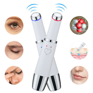 Red And Blue Eye Beauty Instrument Home Eye Beauty Instrument Heating Eye Massager Vibration Imported Beauty Instrument