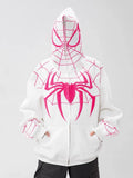 Full Zip Spider Hoodie Women